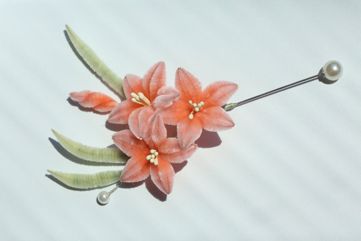 The Jubilee Lily Brooch