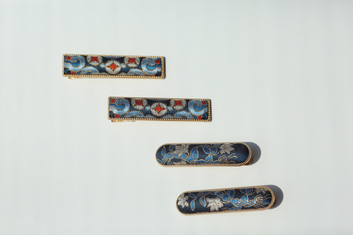 Handmade Song Brocade Hair Clip