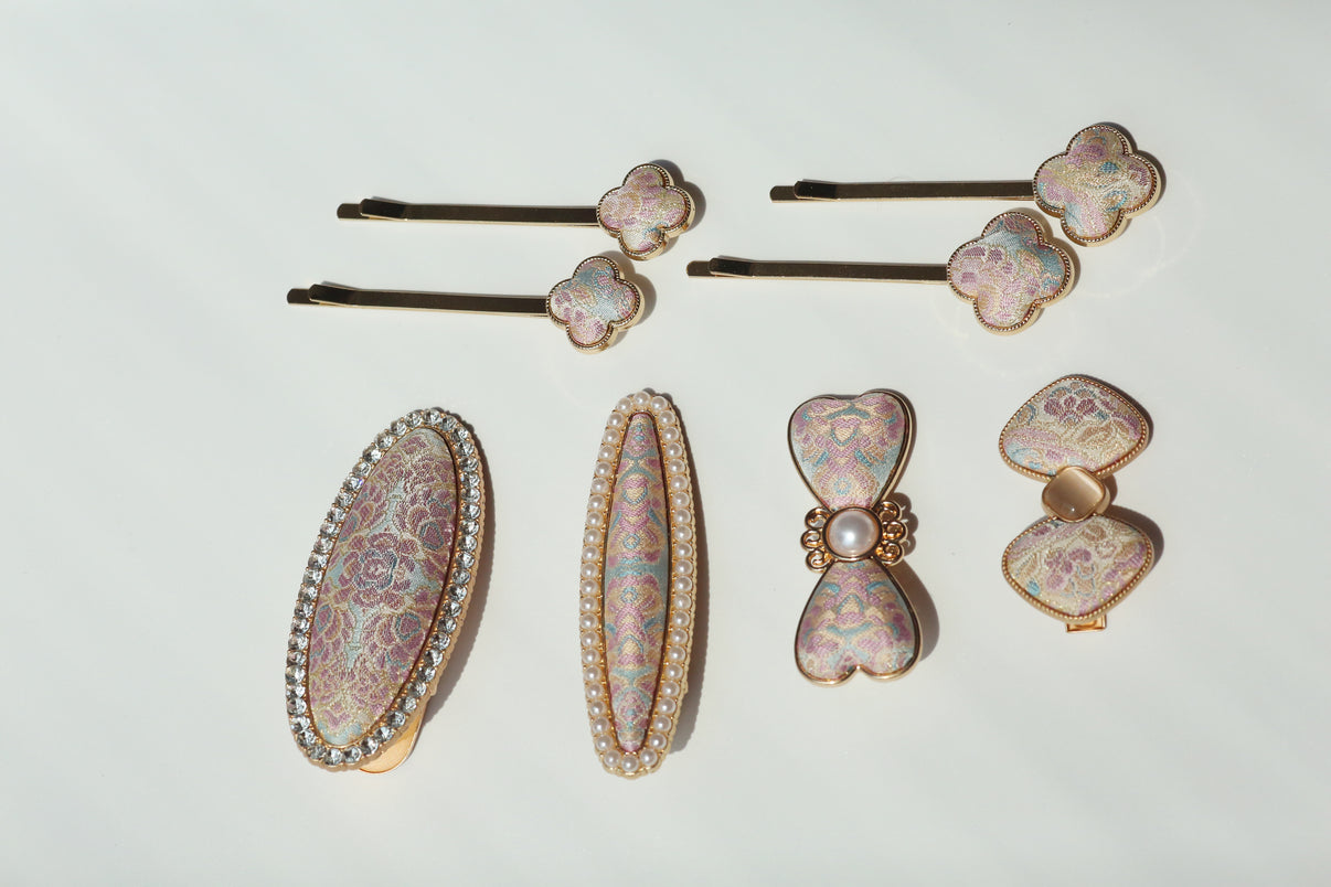 Handmade Song Brocade Hairpins Hair Clip