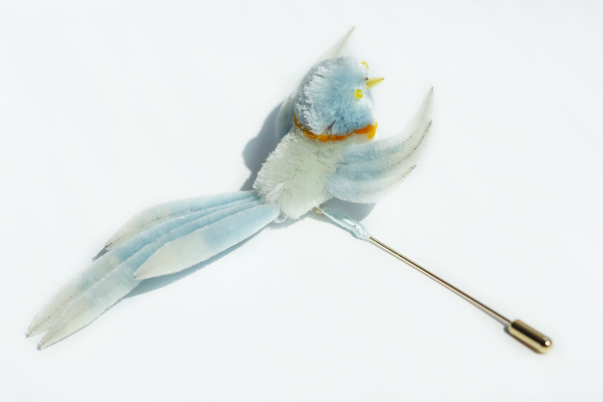 Handmade Delicate Bird Brooch