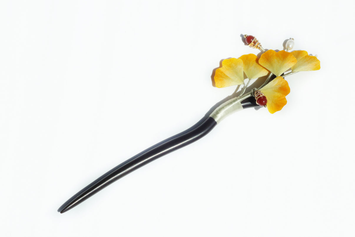 The Ginkgo Diadem Hairpin